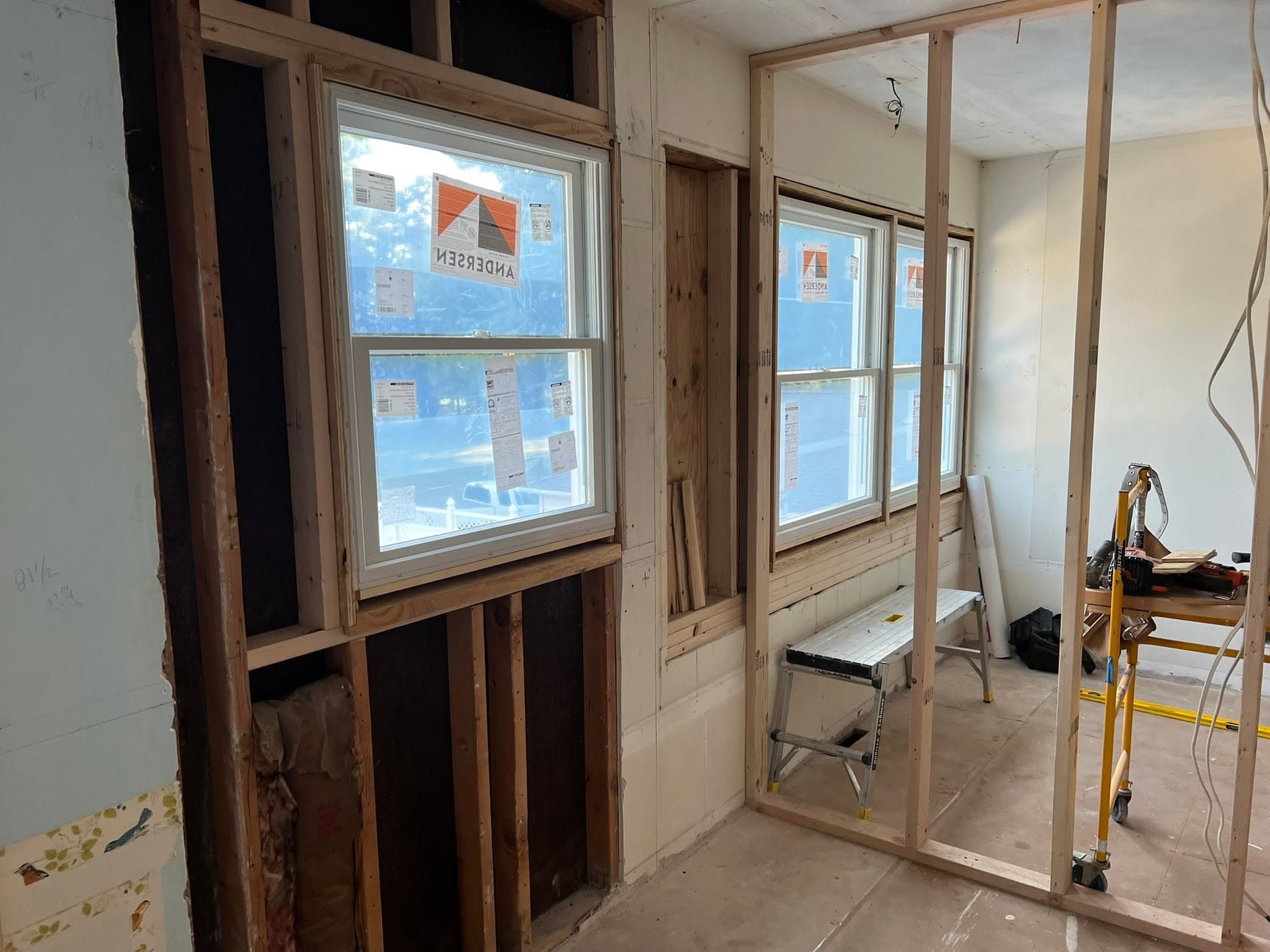 Bathroom, before view 1