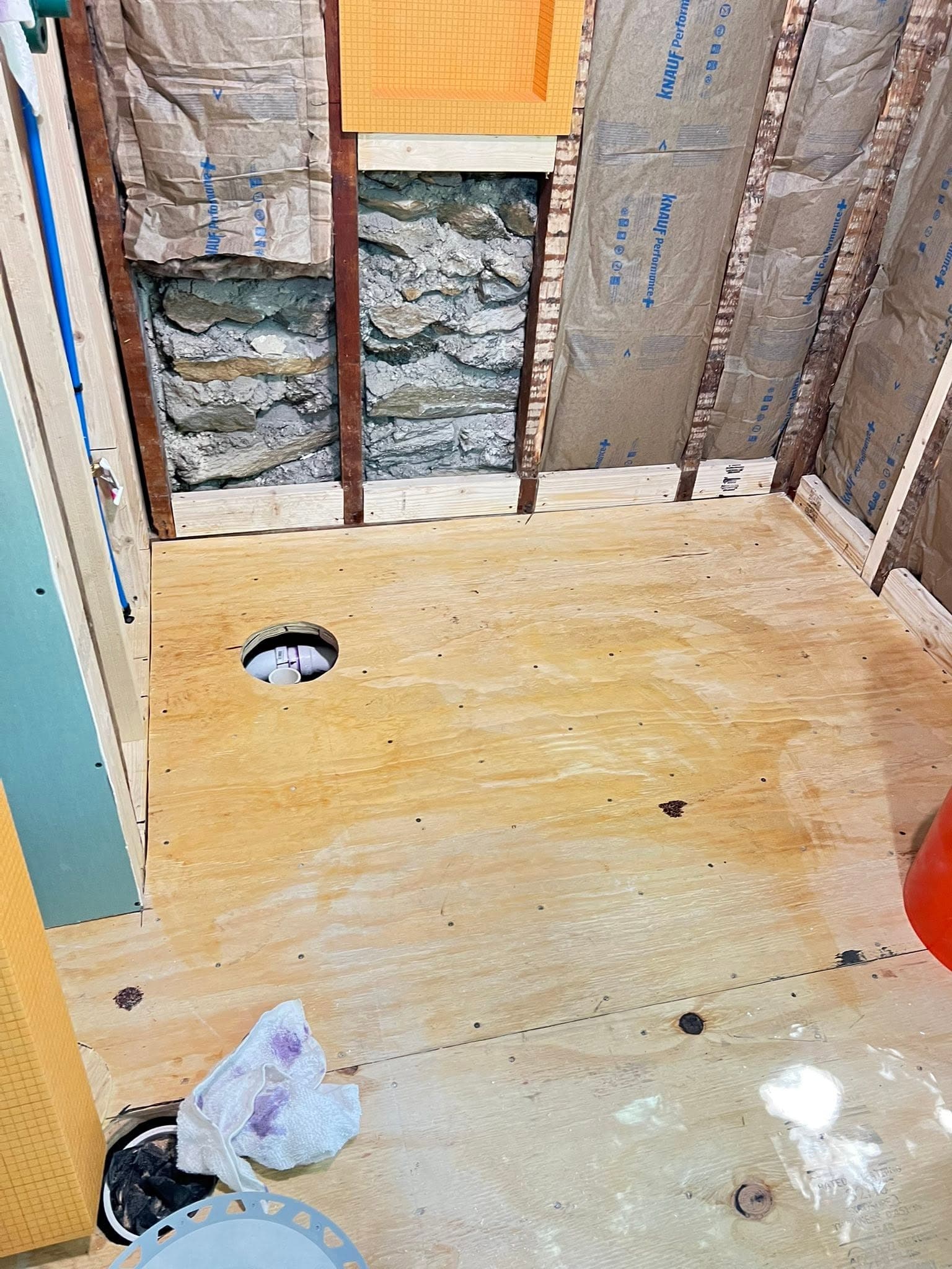Bathroom, during remodeling view 4