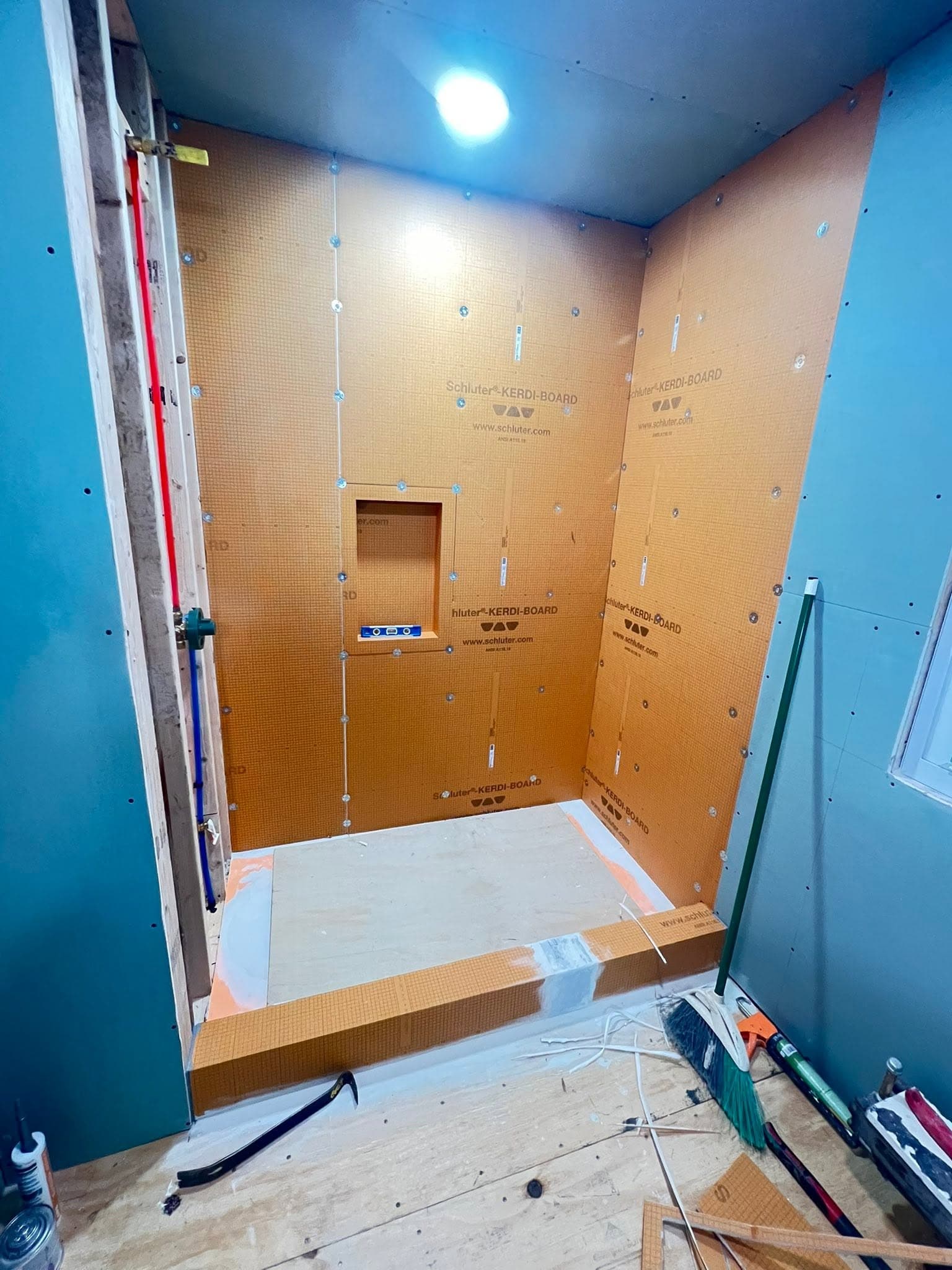 Bathroom, during remodeling view 5