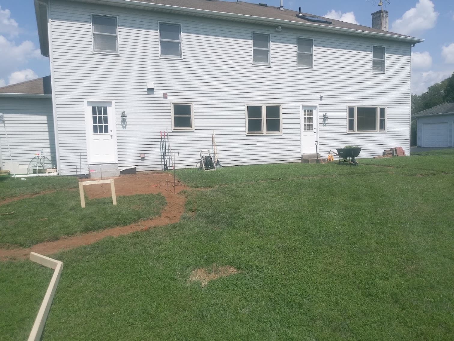 Open-air deck, before view 1