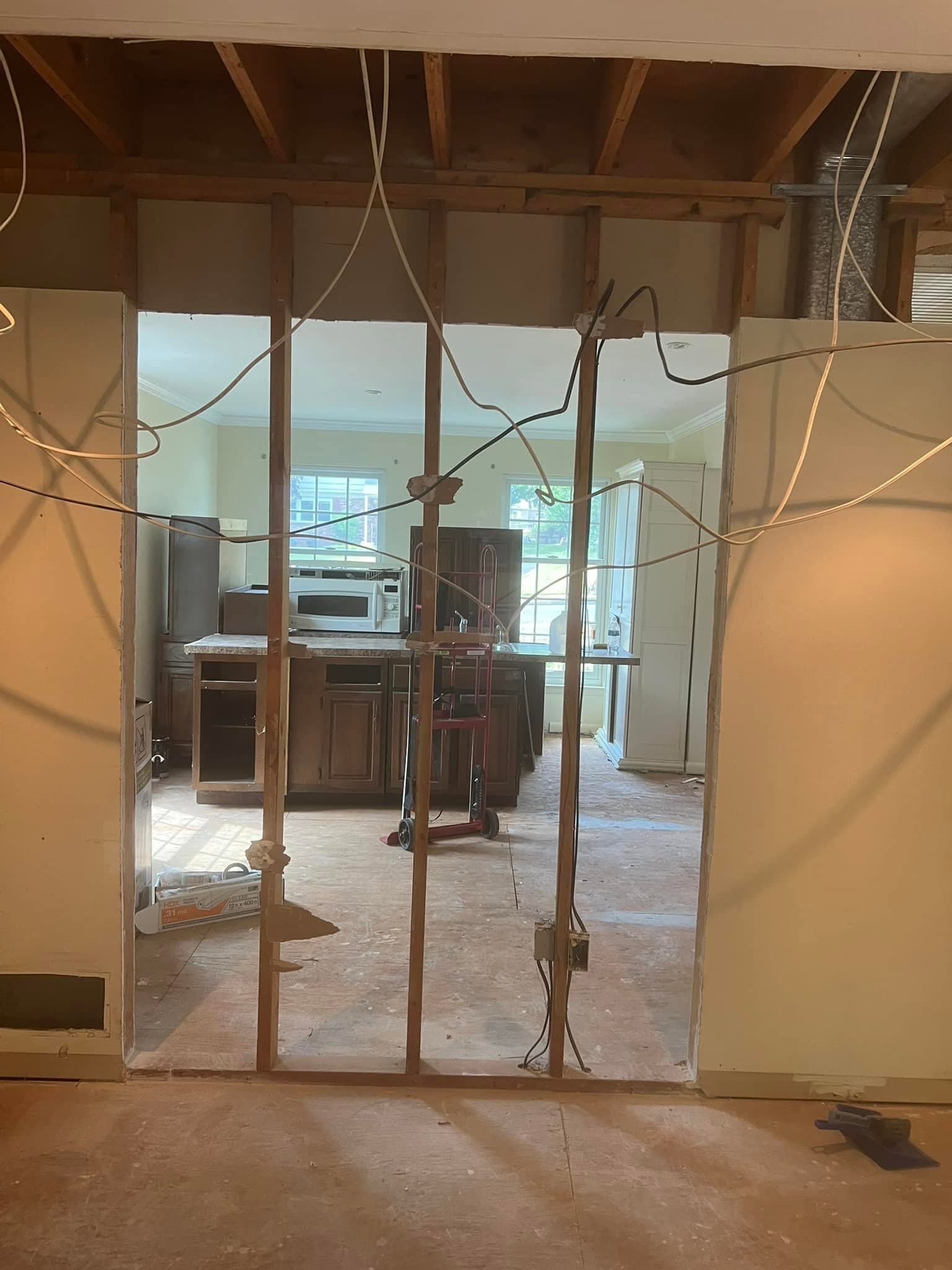 Kitchen, before view 1